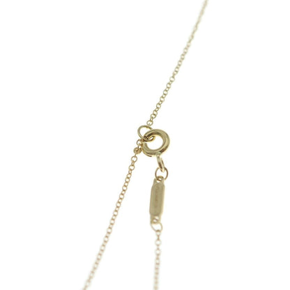 Tiffany & Co T Smile Small Diamond Necklace 18k Yellow Gold — view 4