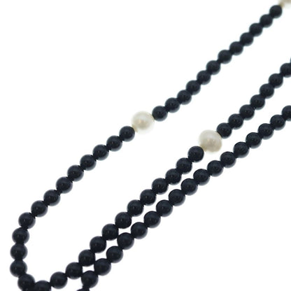 Tiffany & Co Zieg Feld Collection Onyx Fringe Necklace Black — view 4