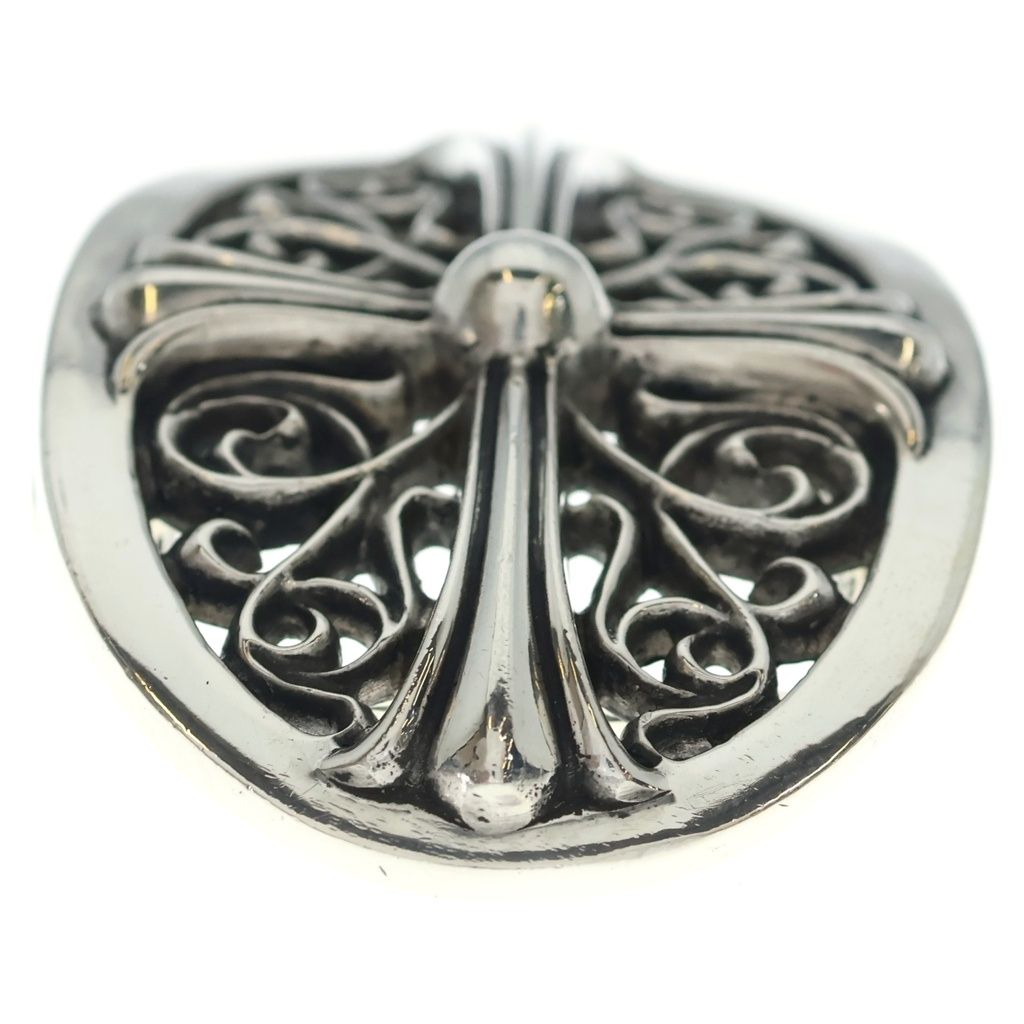 Chrome Hearts Oval Cross Strap 1.5 Classic Buckle Silver Belt — view 4