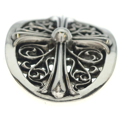 Chrome Hearts Oval Cross Strap 1.5 Classic Buckle Silver Belt — view 4