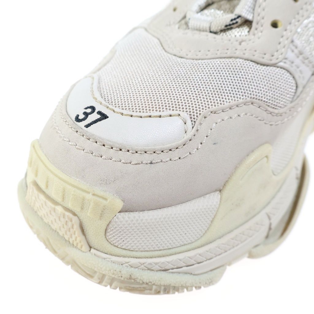 Balenciaga Triple S Low-Top Sneakers Ivory — view 6