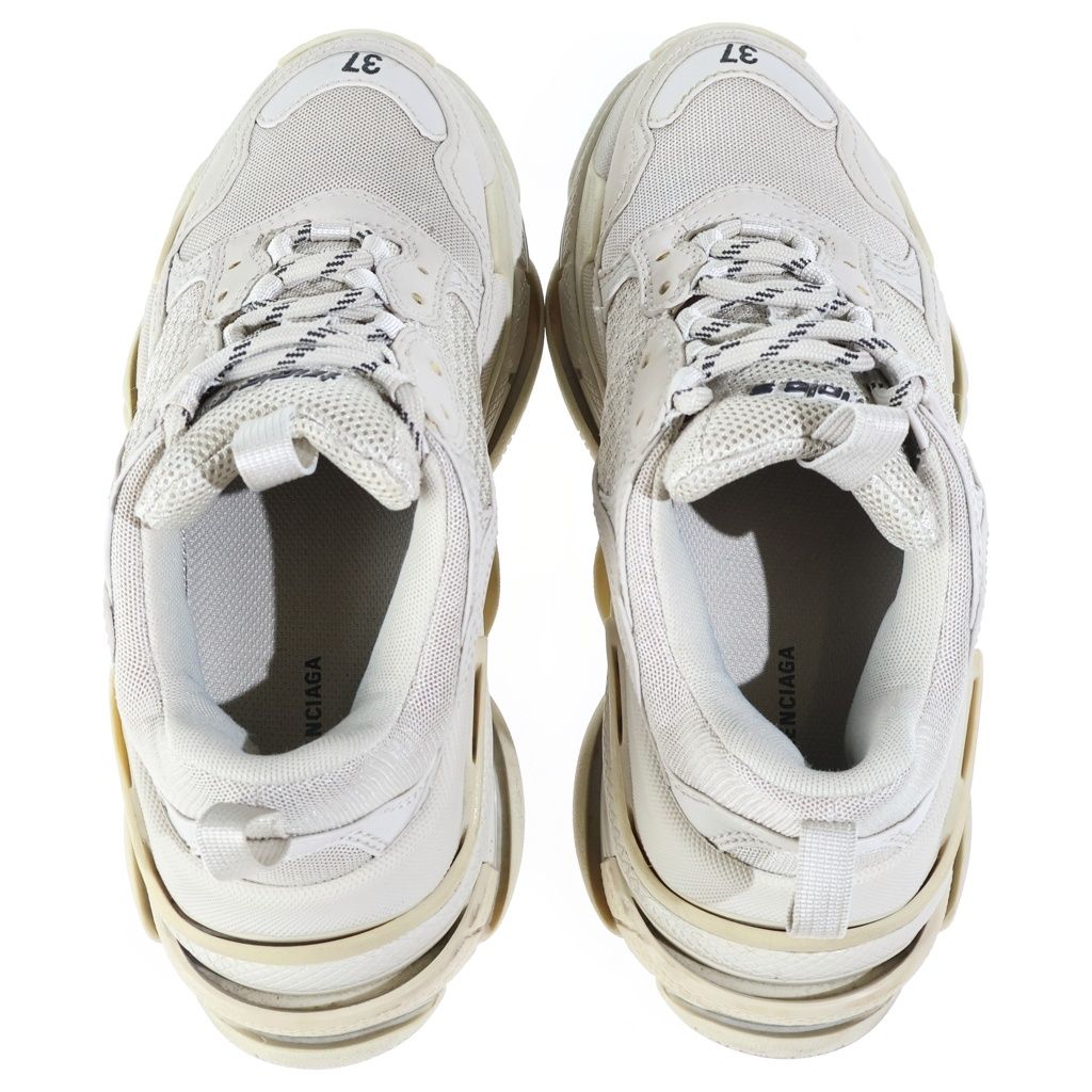 Balenciaga Triple S Low-Top Sneakers Ivory — view 4