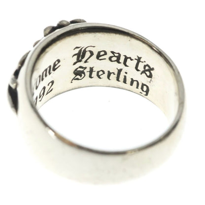 Chrome Hearts Flrl Floral Cross Ring Silver — view 5