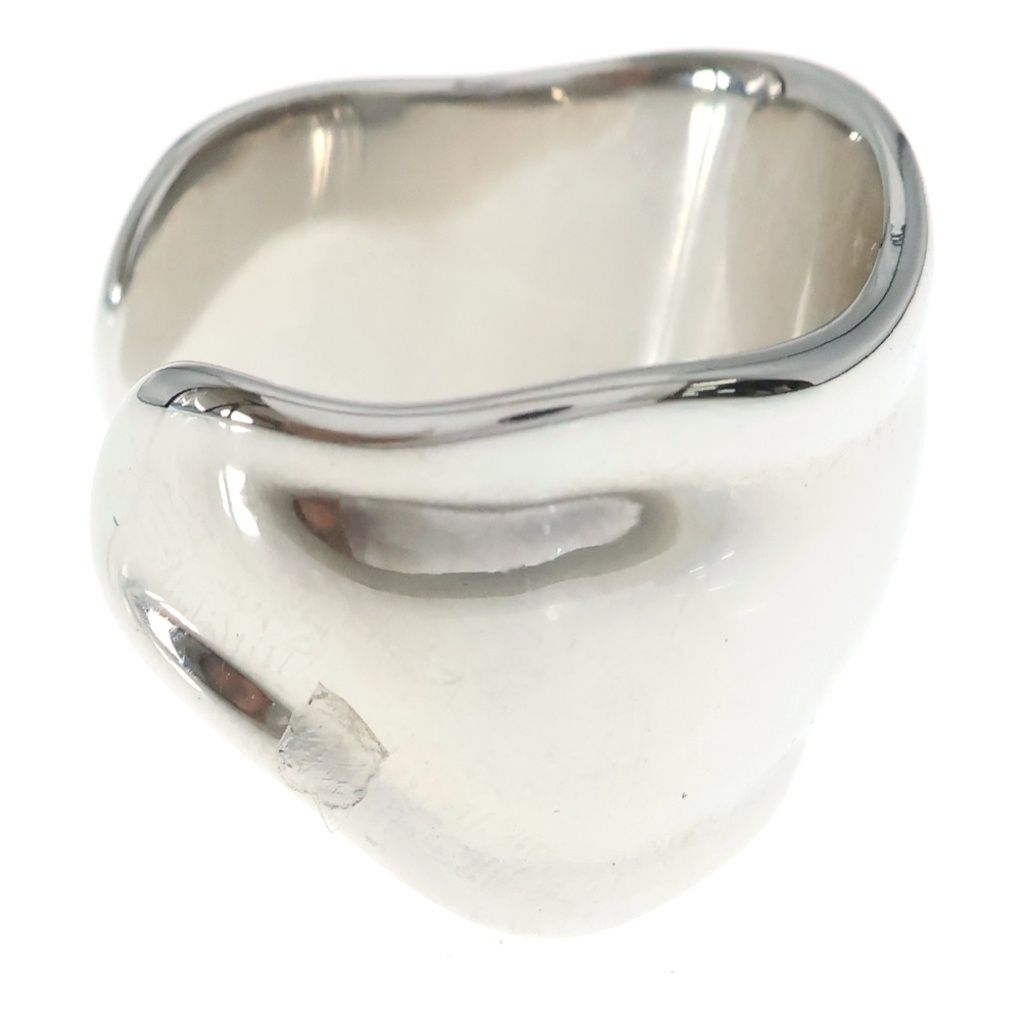 Tiffany & Co Elsa Peretti Bone Cuff Ring Silver — view 3