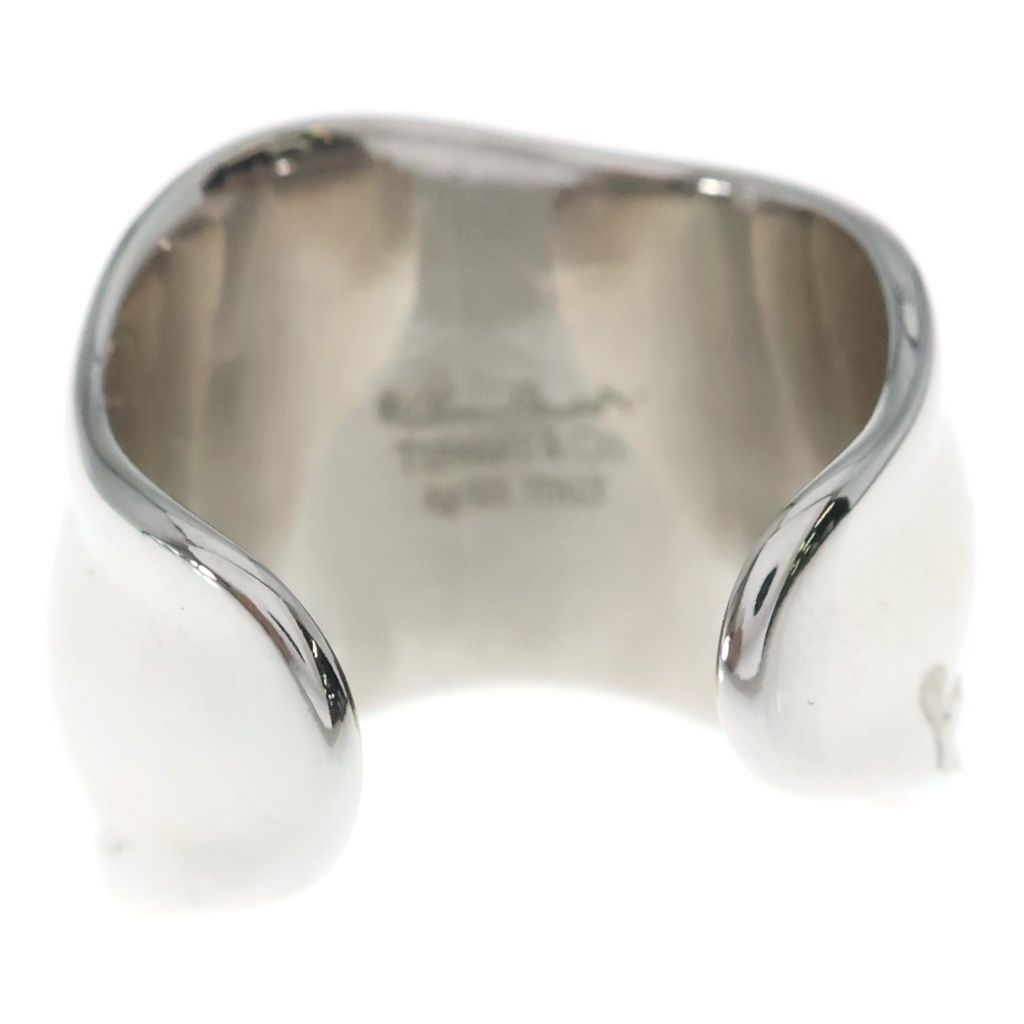 Tiffany & Co Elsa Peretti Bone Cuff Ring Silver — view 2