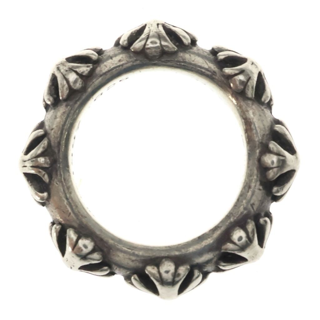 Chrome Hearts Cross Band Ring Silver — view 6