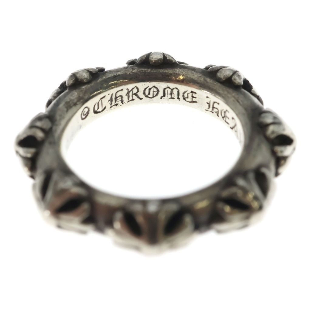 Chrome Hearts Cross Band Ring Silver — view 4