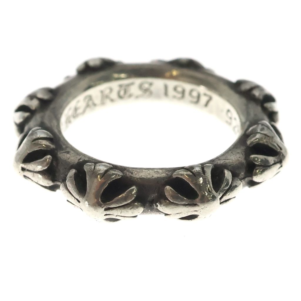 Chrome Hearts Cross Band Ring Silver — view 3