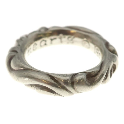 Chrome Hearts Scrl Band Scroll Ring Silver — view 3
