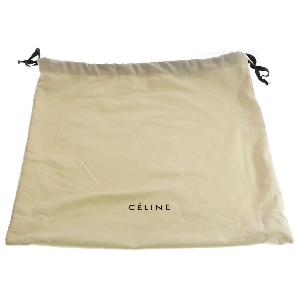 Celine Luggage Micro Handbag Olive Khaki Green Leather Gold — view 8