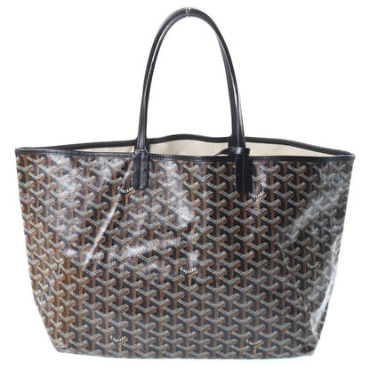 Goyard Saint Louis GM Tote Bag Black Leather — view 2