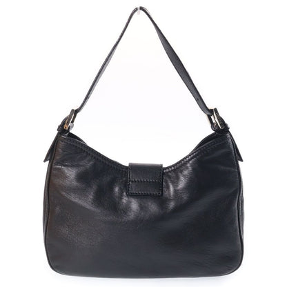 Fendi Mamma Bucket Handbag Bag Black Nata Leather — view 2