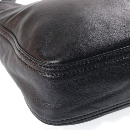 Fendi Mamma Bucket Handbag Bag Black Nata Leather — view 5