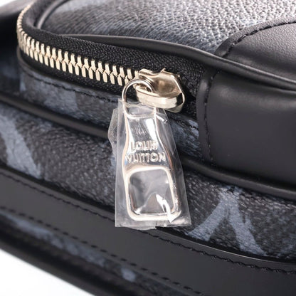 Louis Vuitton Monogram Pastel Amazon Messenger Shoulder Bag Black Leather — view 6