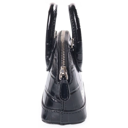 Balenciaga Ville Top Handle Mini Shoulder Bag Black Leather — view 3
