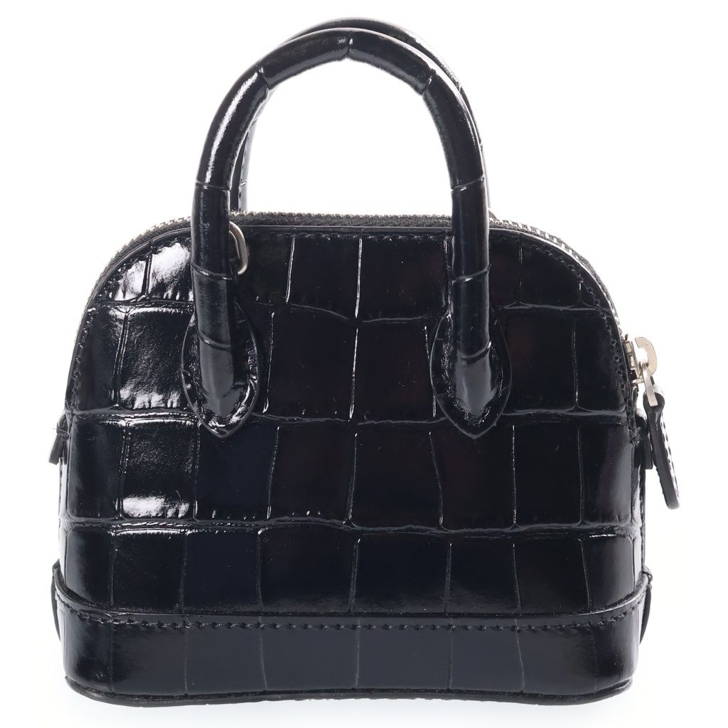Balenciaga Ville Top Handle Mini Shoulder Bag Black Leather — view 2