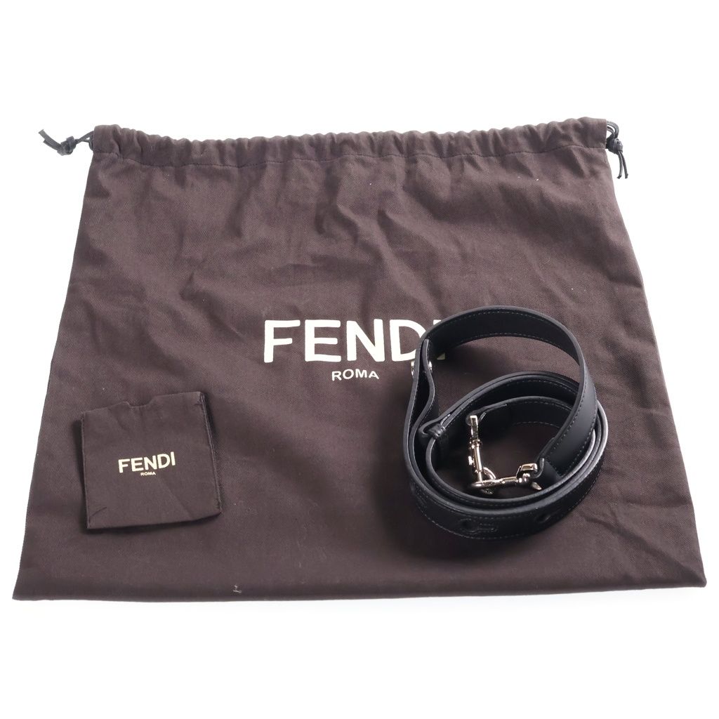 Fendi by the Way 2-Way Bag Leather Black — view 8