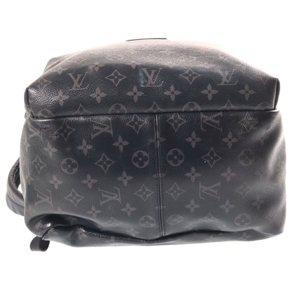 Louis Vuitton Monogram Eclipse Apollo Backpack Black Leather Silver — view 4