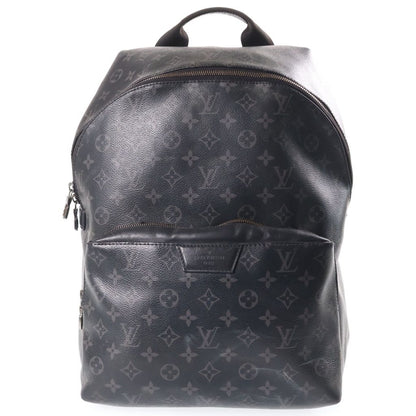 Louis Vuitton Monogram Eclipse Apollo Backpack Black Leather Silver