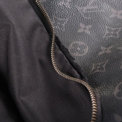 Louis Vuitton Monogram Eclipse Apollo Backpack Black Leather Silver — view 7
