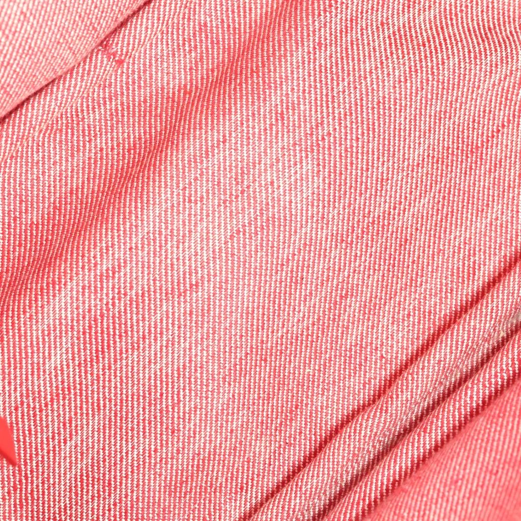 Miu Miu Jacquard Logo Denim 2-Way Bag Pink — view 8
