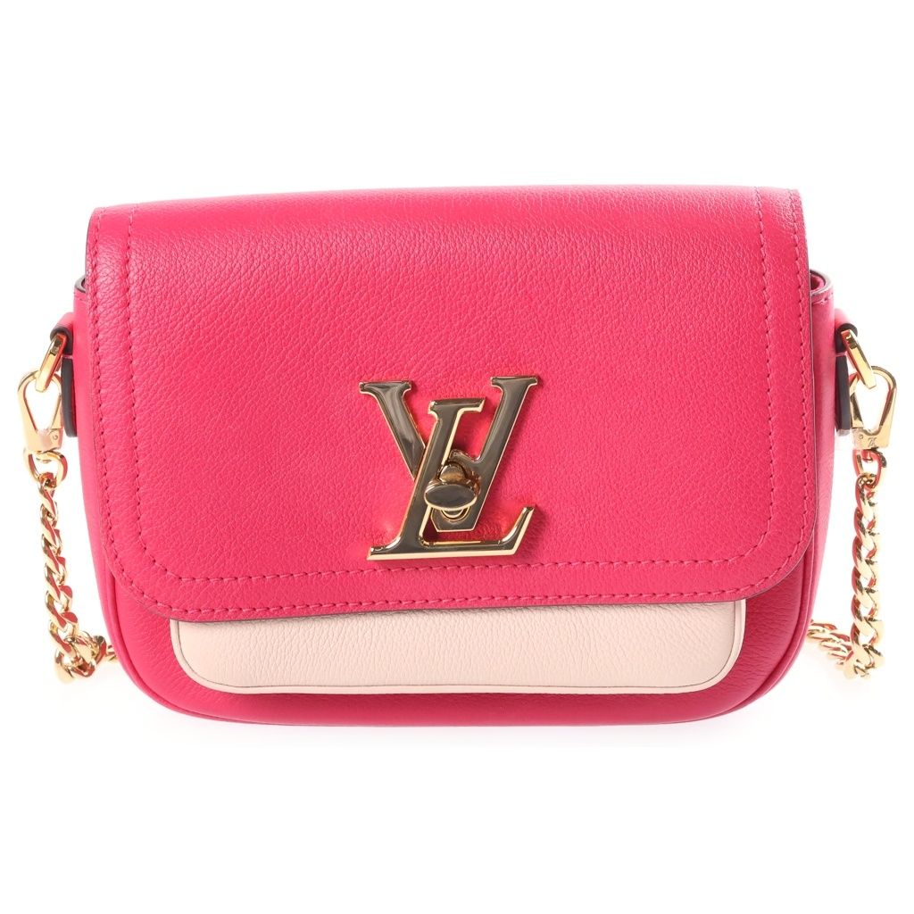 Louis Vuitton Lockme Tender Cross Belt Bag Pink