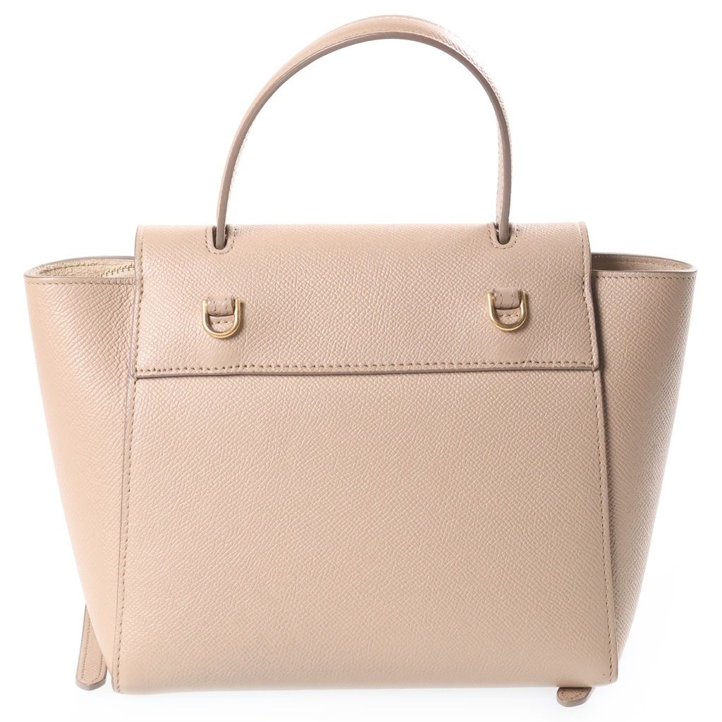 Celine Belt Bag Nano Leather 2-Way Beige Gold — view 2
