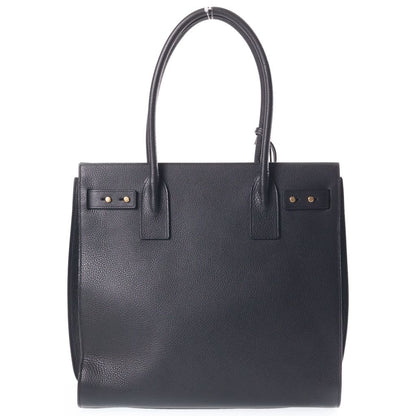 Saint Laurent Paris Sac de Jour Souple Leather Tote Bag Black — view 2
