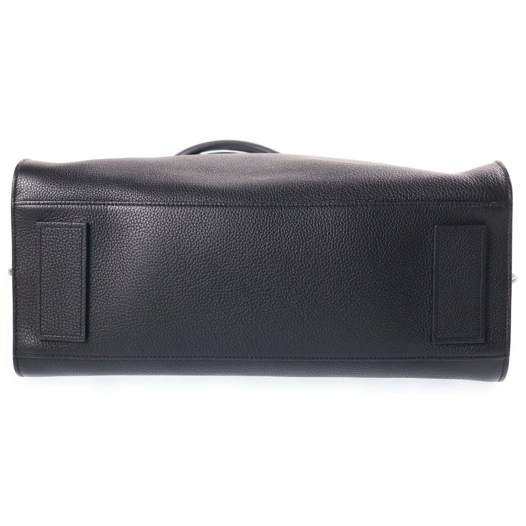 Saint Laurent Paris Sac de Jour Souple Leather Tote Bag Black — view 4