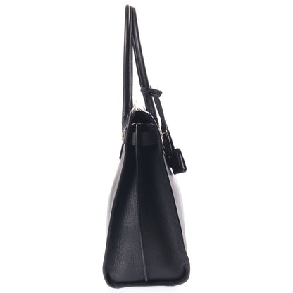Saint Laurent Paris Sac de Jour Souple Leather Tote Bag Black — view 3