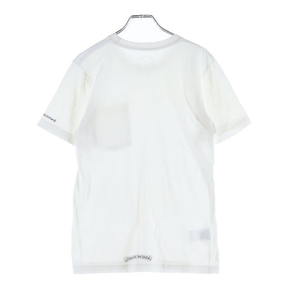 Chrome Hearts CH Short Sleeve Neck Logo Print T-Shirt White — view 2