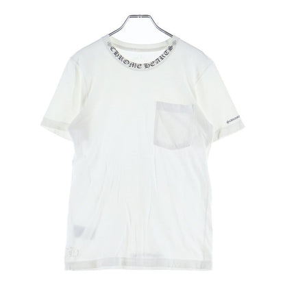 Chrome Hearts CH Short Sleeve Neck Logo Print T-Shirt White
