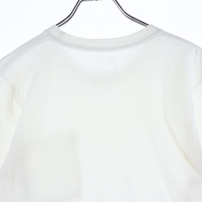 Chrome Hearts CH Short Sleeve Neck Logo Print T-Shirt White — view 4