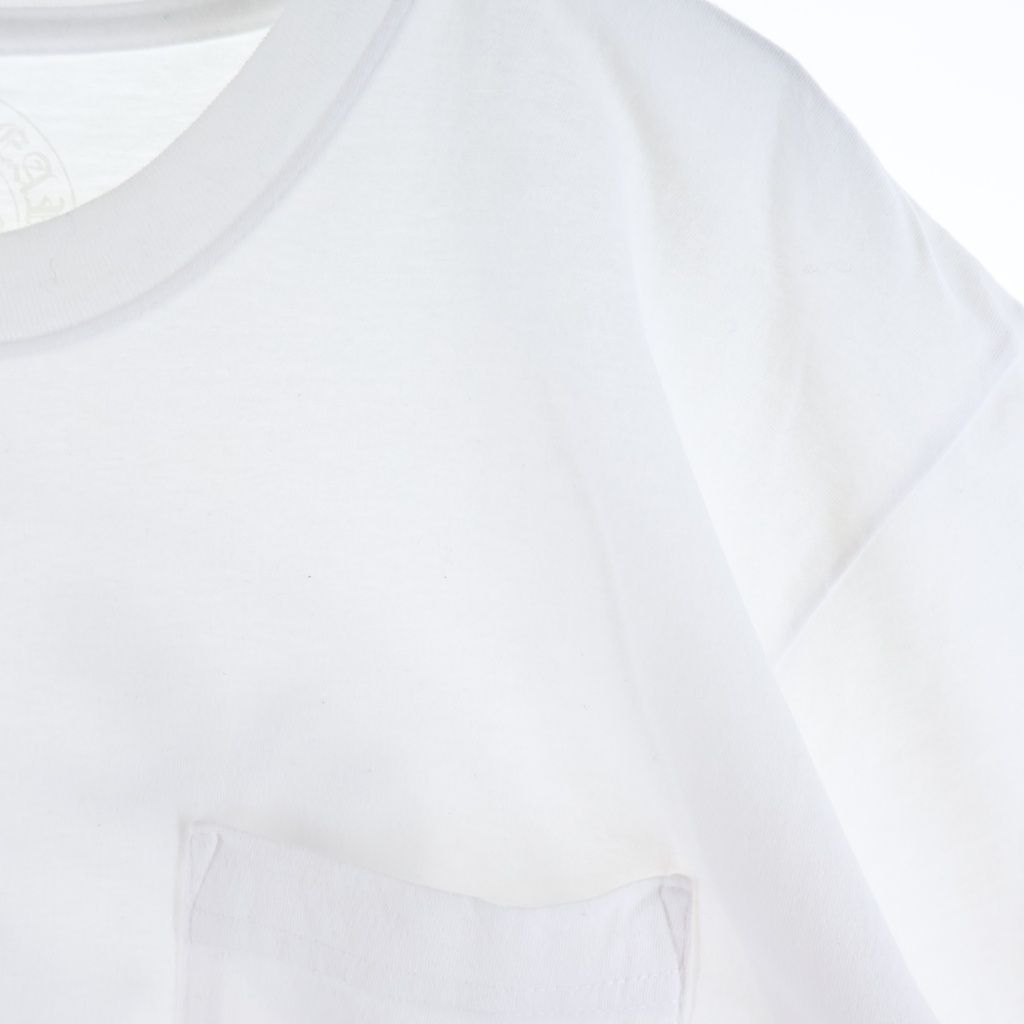 Chrome Hearts Horseshoe Short Sleeve Tee Print Pocket T-Shirt White — view 5