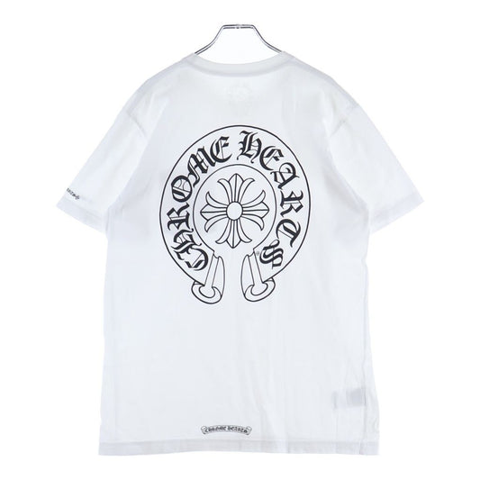 Chrome Hearts Horseshoe Short Sleeve Tee Print Pocket T-Shirt White