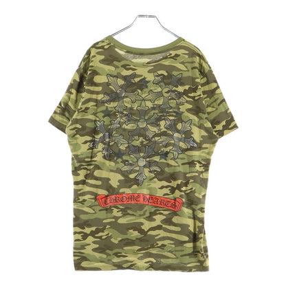 Chrome Hearts Vintage Star Short Sleeve Tee Print T-Shirt Camouflage Green