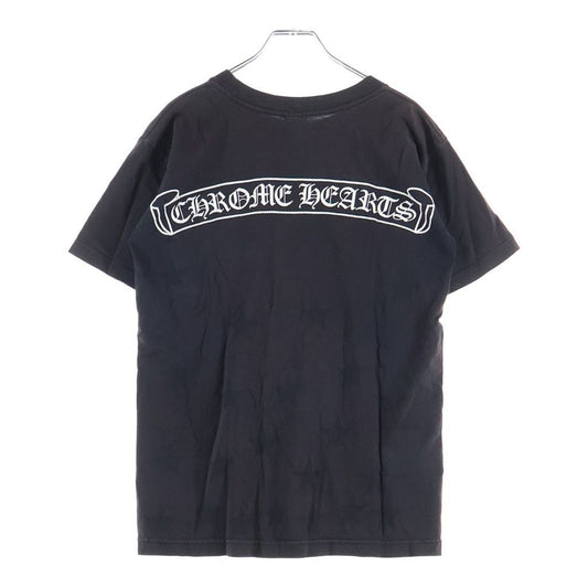 Chrome Hearts Vintage CH T-Shirt Star Horseshoe Print Short Sleeve Black
