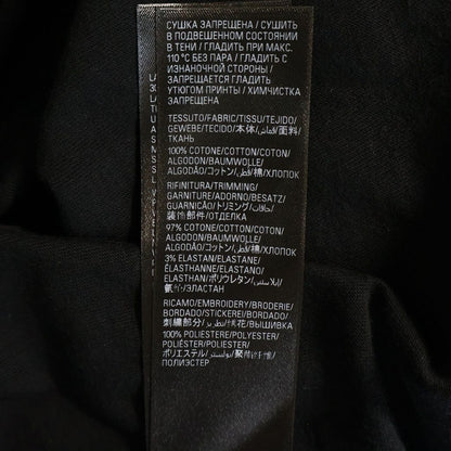 Balenciaga 24 SS Paris Soccer Football Long Sleeve T-Shirt Black — view 7