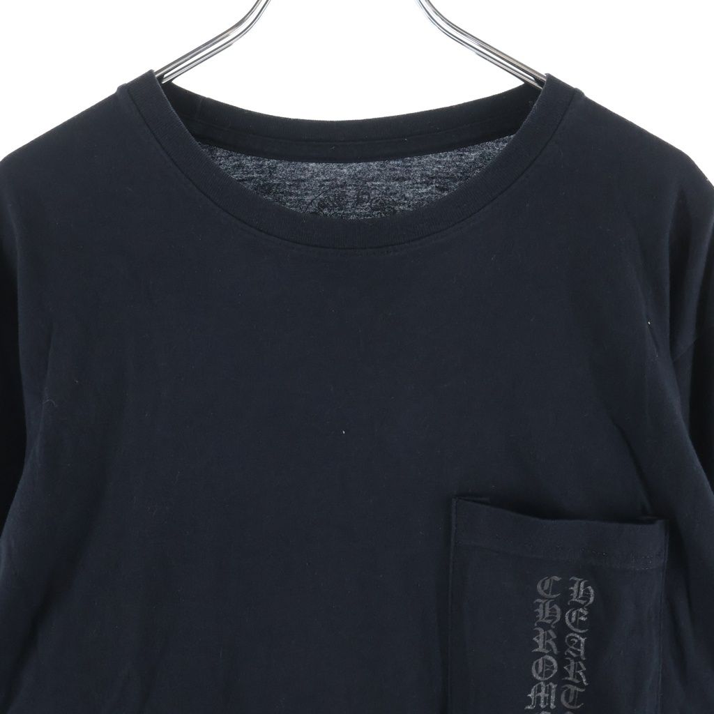 Chrome Hearts Vintage Long Sleeve Tee Cemetery Back Print Crew Neck Short — view 3