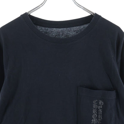 Chrome Hearts Vintage Long Sleeve Tee Cemetery Back Print Crew Neck Short — view 3