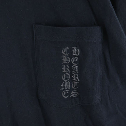 Chrome Hearts Vintage Long Sleeve Tee Cemetery Back Print Crew Neck Short — view 5