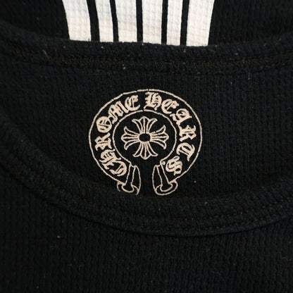 Chrome Hearts Thermal Long Sleeve Flrl Floral Cross Black — view 7