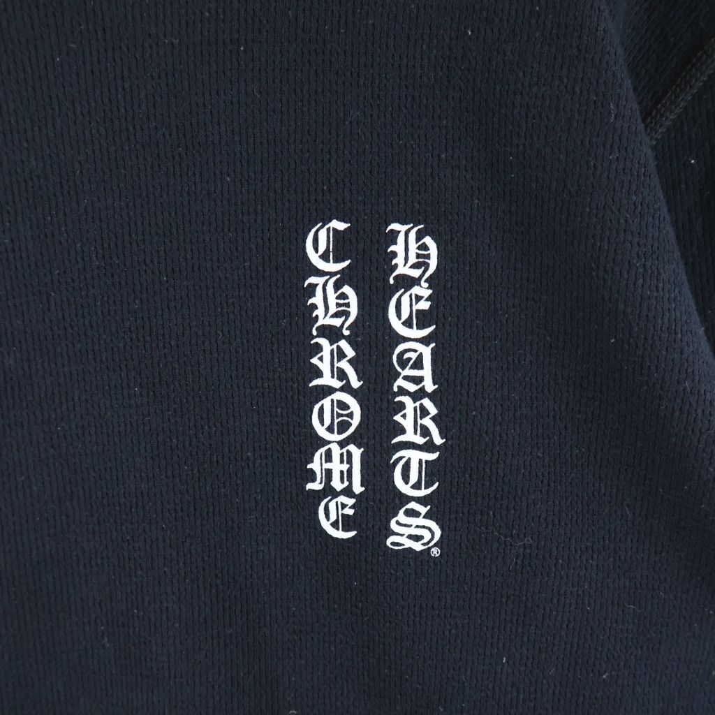 Chrome Hearts Thermal Long Sleeve Flrl Floral Cross Black — view 5