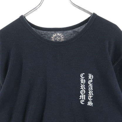 Chrome Hearts Thermal Long Sleeve Flrl Floral Cross Black — view 3