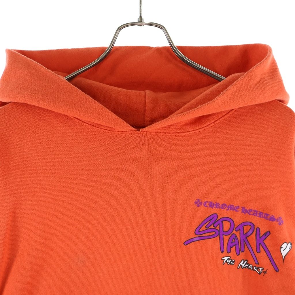 Chrome Hearts Matty Boy Ppo Spark the Heart HD Plvr Pullover Hoodie Red — view 3