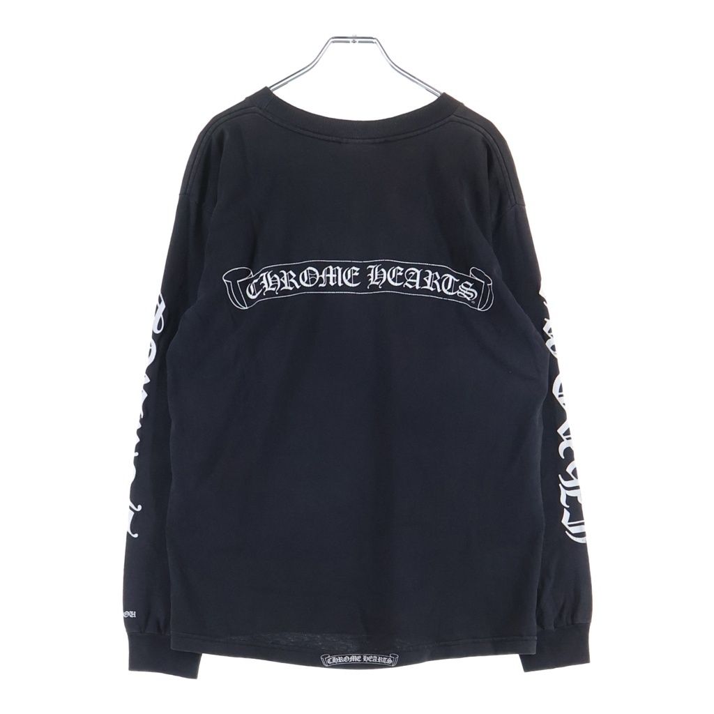Chrome Hearts Vintage CH Logo Fck You Long Sleeve Tee CH Fck You Print T-Shirt