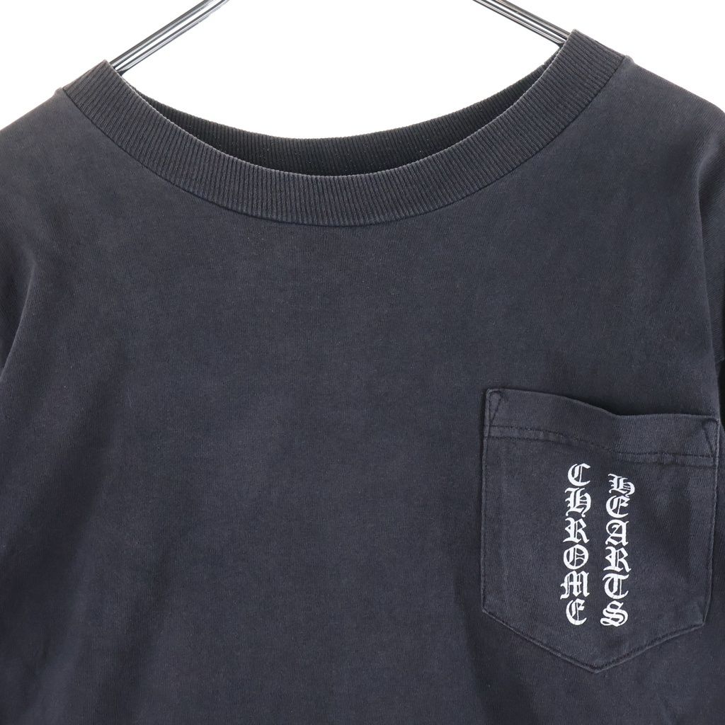 Chrome Hearts Vintage CH Logo Fck You Long Sleeve Tee CH Fck You Print T-Shirt — view 3