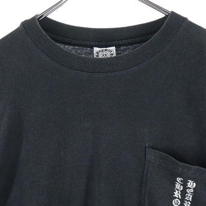 Chrome Hearts Vintage CH Logo Long Sleeve Tee CH Print T-Shirt Black — view 3