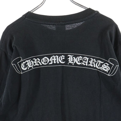 Chrome Hearts Vintage CH Logo Long Sleeve Tee CH Print T-Shirt Black — view 4