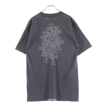 Chrome Hearts Vintage Horseshoe Back Cemetery Cross Print Short Sleeve Tee